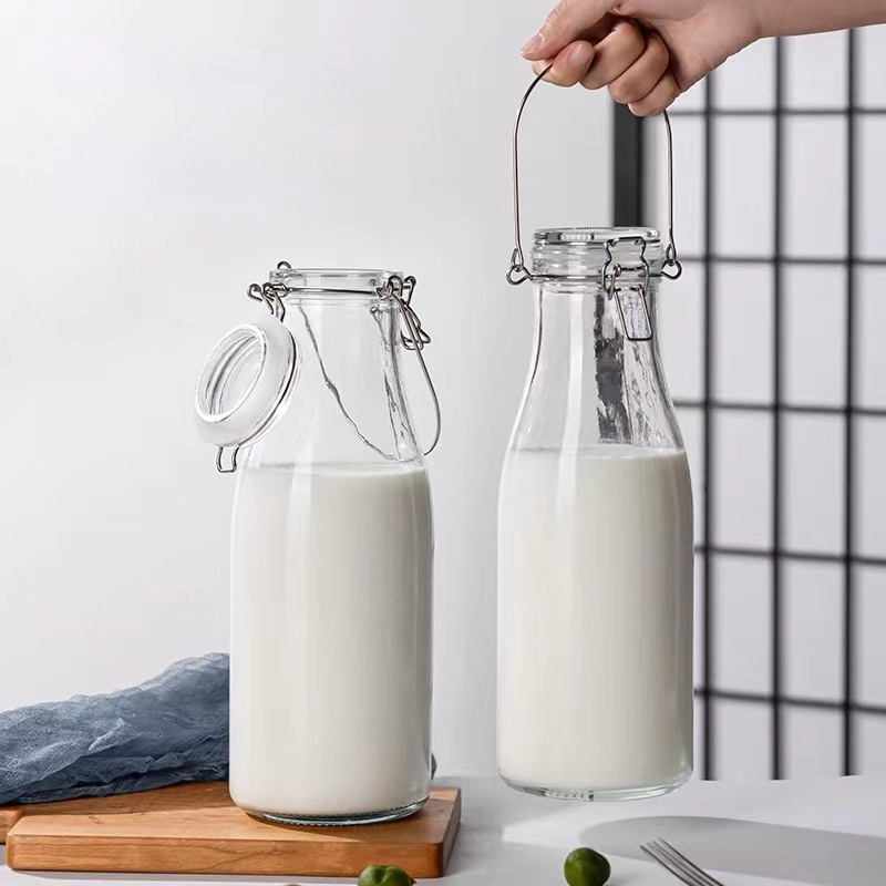 Bouteilles en verre de lait 2 L - Solutions durables et polyvalentes