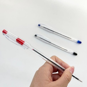 <b>Pen</b> Manufacturer Wholesale Simple Cheap Plastic <b>Ballpoint</b> <b>Pen</b> Promotional Ballpen Back to School <b>Pen</b> - Product Image 2