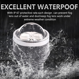 SANVI Driving Headlight Fog Lighting Lamp Waterproof IP 67 Fog Light High Low Beam for Motorcycle Cars 53W 5500K - Product Image 3