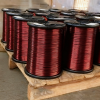 Cable de Cobre Esmaltado de Poliuretano Clase 200 para Uso Industrial, Transformadores, Motores, Calefacción, Aplicaciones en Edificios, Clasificación IP65