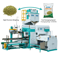 Machine d'ensachage d'engrais entièrement automatique Ewinall QZB-600M 25-50kg, conception de sécurité intégrée, pour sachets souples de qualité alimentaire pour l'urée