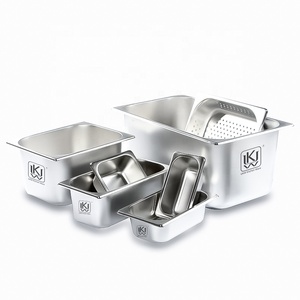 Prix départ usine Portions en acier inoxydable de qualité alimentaire Buffet <span class=keywords><strong>Gn</strong></span> Pan <span class=keywords><strong>Bac</strong></span> Gastronome <span class=keywords><strong>Inox</strong></span> 1/3 - Product Image 1