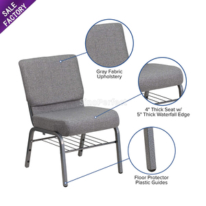 Proveedor de Sillas de Iglesia Profesionales y Duraderas, Silla de Iglesia Personalizada con Asiento y Respaldo Acolchados de Primera Calidad para Auditorio - Product Image 3
