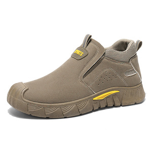 2025 Spring <b>Men's</b> Sports One-Pedal Soft-Soled <b>Work</b> <b>Shoes</b> Breathable Industrial Dad's Labor Protection Dirty-Resistant - Product Image 5
