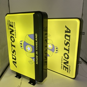 Hot bán 3D tùy chỉnh LED hộp đèn quảng cáo Thêm lớn chiếu sáng hiển thị dẫn đăng ký hộp - Product Image 2