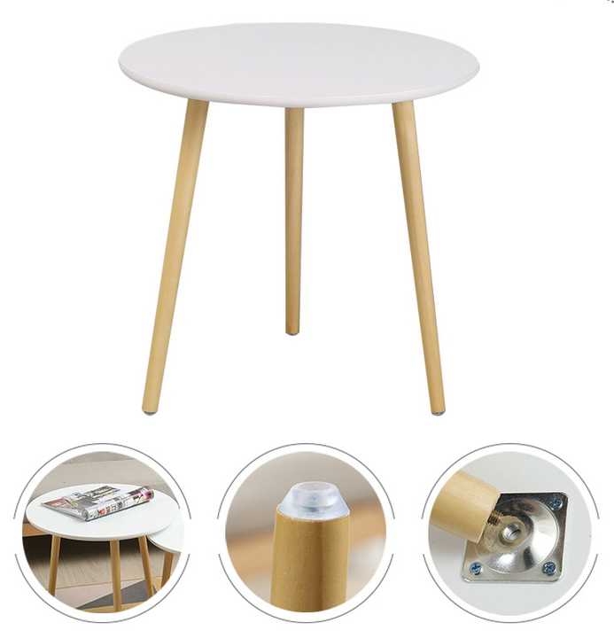 Natural Wood Coffee Table Living Room Furniture Wooden Coffee Table