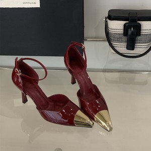 Vente en gros, promotion exceptionnelle, nouvelles sandales plates à bout ouvert pour femmes, motif léopard, printemps 2024, avec strass, semelle intérieure en cuir véritable - Product Image 4