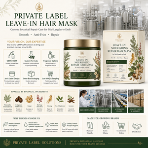 Masque capillaire sans rinçage en gros pour cheveux abîmés, lissant, anti-frisottis, réparateur, sans silicone, fournisseur d'emballages personnalisés - Product Image 6
