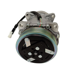 Le compresseur de climatisation de véhicule électrique 123mm 12V est utilisé pour <span class=keywords><strong>Peugeot</strong></span> 6453GA, 9613260680 R134a - Product Image 3