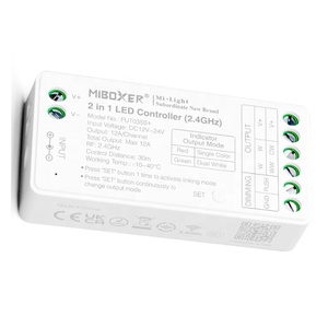 2 trong 1 fut035s + mi ánh sáng miboxer đẩy Dimmable màu duy nhất kép màu trắng điều chỉnh nhiệt độ màu CCT Led điều khiển - Product Image 1