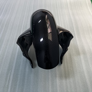 AKOSO Carbone 100% Véritable Pré-imprégné Fibre de Carbone <span class=keywords><strong>Moto</strong></span> Nouveau Style Garde-boue Avant pour <span class=keywords><strong>BMW</strong></span> S1000RR M1000RR 2025 2026 - Product Image 5
