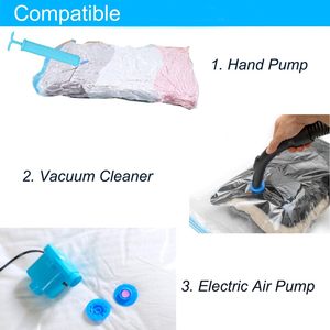 Double Tier PA+PE Material Waterproof Vacuum <b>Storage</b> Bag for Clothing Bedding <b>Shoes</b>-Household Organizer - Product Image 3