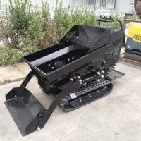Raupengetriebener Mini-Dumper Robuster Kettenfahrzeug-Transporter für Landwirtschaft und Gartenbau