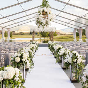 Tente de Réception Événementielle en PVC Blanc pour Mariage, Hall, Banquet, Fête – Différentes Tailles (10x12 à 20x30) pour 50, 100, 300, 500 Personnes - Product Image 5