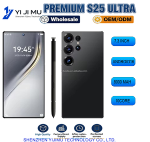 Nuevo S25 Ultra 2026, 16G+1TB, Android 16 Global 5G, Teléfono <span class=keywords><strong>de</strong></span> 7.3 Pulgadas, Navegación GPS, Doble SIM, Todos los Accesorios Incluidos, Deca Core - Product Image 1