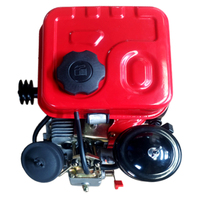 Moteur électrique 176F monocylindre refroidi par air 50cc 212cc 420cc / Mini moteur diesel Stirling 2 cylindres 2 temps 270cc