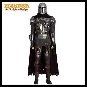 Disfraz de Cosplay Personalizado de Din Djarin Mandalorian de Star Wars de la Marca HL para Halloween, Trajes de Película y Televisión para Adultos, Vestidos, Leggings y Pantalones - Product Image 1