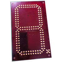 Contrôleur de carte de module d'affichage à LED de segment de la carte PCB 7 de 24 pouces pour l'écran de signe de prix de la station service LED