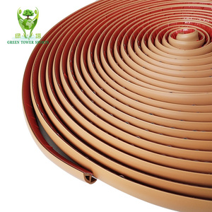 Bandes de finition autocollantes pour tapis de 15 mm, moulures de bordure de sol en vinyle, bandes de transition de seuil, bandes de décoration, profils - Product Image 5