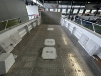 Bateau de travail en aluminium de 36 pieds (11 m) avec une capacité de 6 tonnes, bateau de travail, bateau pour sauter d'île à île, barge de cargaison, embarcation de débarquement à vendre