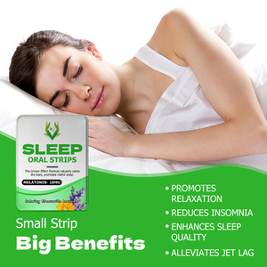 Tiras Orales para Dormir Más Vendidas: Promueven la Relajación, Reducen el Insomnio, Mejoran la Calidad del Sueño, Alivian el Jet Lag - Product Image 3