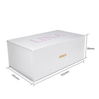 Fournisseur direct de boîtes magnétiques PR de luxe personnalisées Emballage de boîtes cadeaux en papier haut de gamme pour cosmétiques, parfums, soins de la peau, gaufrage
