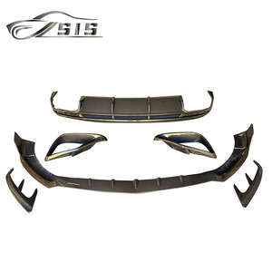 Classe S C217 S63 Coupe materiale in fibra di carbonio Kit carrozzeria C217 esterno con labbro anteriore posteriore diffusore alettatore coda accessori auto - Product Image 2
