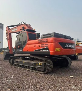 Excavadora Usada Doosan DX340LC de 34 Toneladas de Corea del Sur, Excavadora de Cadenas Usada a Bajo Precio, Doosan DX340LC 340 en Buenas Condiciones - Product Image 1