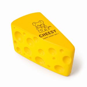 Juguetes Antiestrés Personalizados de Queso Amarillo con Logotipo Impreso, Regalos Promocionales para Eventos Corporativos - Product Image 3