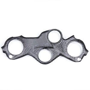 Cubierta de Triple Abrazadera de Fibra de Carbono Brillante/Mate para S1000RR 2019-2025, Reemplazo Directo, Protección y Decoración, Garantía de 180 Días - Product Image 6