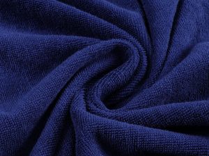 Customized <b>Kimono</b> Collar Adult <b>Men's</b> 100% Cotton Velour Breathable Warm Long Sleeve Bathrobe with Front Logo - Product Image 6