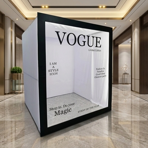 Boîte photo Apexscn View Magazine pour mariages avec fond LED - Product Image 3