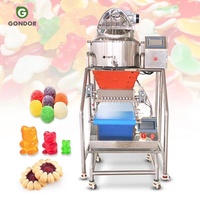 Mesin Deposisi Permen Terintegrasi Semi Otomatis Skala Kecil Qui Fabrique Des Bonbon Extruder untuk Mesin Permen
