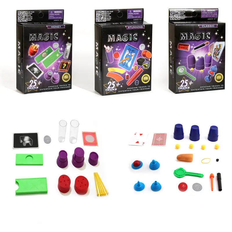 Hot Plastic Magic Tricks Toy Set Wholesale Magic Trick for Kids