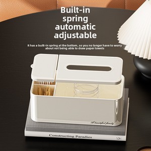 New arrival tissue box living room high-end accessible luxury tissue box <b>classy</b> sense napkin box for home - Product Image 4
