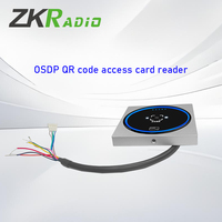 Lector de Códigos QR y RFID de Montaje en Pared con BLE5.3 TCP WG RS485 para Sistema de Control de Acceso
