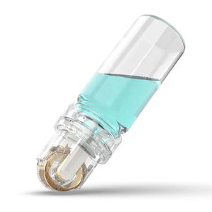 La migliore vendita di rullo di idra 64 titanio ago Microneedle Derma rullo e siero applicatore per uso domestico e salone di bellezza - Product Image 1
