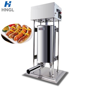 Machine à saucisses électrique automatique chinoise, machine à pousser les saucisses, machine à farcir, farceur à saucisses électrique - Product Image 4