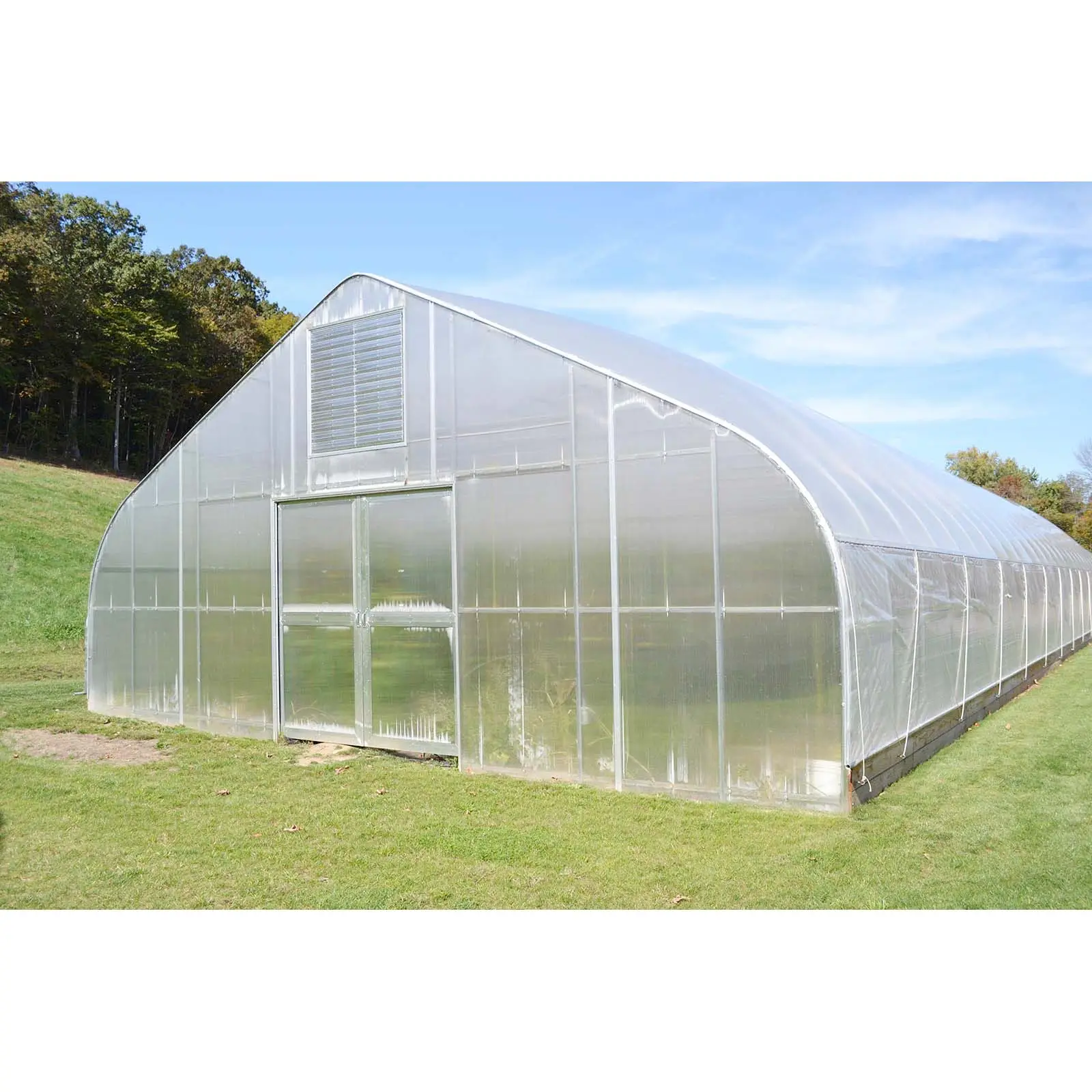 Climate control greenhouse plastic film green house