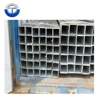 Profilé en acier doux au carbone Astm A500/en10219 Q235, section carrée creuse galvanisée, tuyau en fer