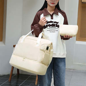 Sac de sport de voyage à grande capacité, imperméable, tendance, personnalisé, avec port de charge USB - Product Image 6