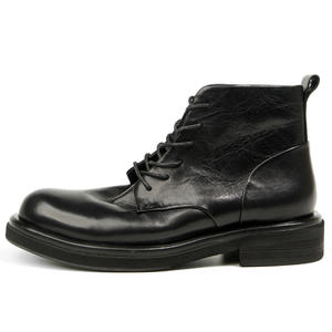 Nuevos zapatos de hombre de cuero genuino con punta en pico y cordones, zapatos de vestir de cuero italiano de alta calidad, clásicos y de lujo para negocios. - Product Image 6
