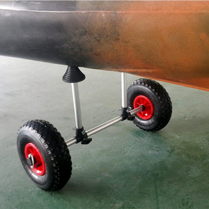 寧波セーリングアウトドアアルミボート運搬用ドーリーカヌーカートカヤックトロリー販売工場アウトドアフィッシングカヤックトレーラー - Product Image 5