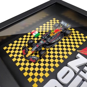 2025-04 <span class=keywords><strong>1</strong></span>:43 Redbull RB20 rb19 sf24 amr23 F1 công thức hợp kim đua mô hình treo tường 3D sơn trang trí khung ảnh - Product Image 6