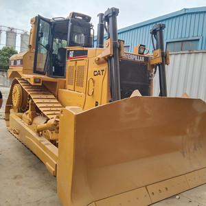 รถดันดินตีนตะขาบ Caterpillar D8R มือสองจากญี่ปุ่น รุ่นปี 2023 กำลัง 254 กิโลวัตต์ ความสามารถในการดันดิน 9.2 เมตร เครื่องยนต์ CAT 3406 พร้อมริปเปอร์ - Product Image 4