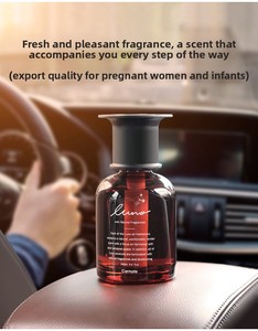 Perfume Líquido para Auto Carmate Luno, Aroma Blanco Almizcle, Elegante y de Lujo, en Botella de Vidrio, Fragancia Duradera y de Larga Duración - Product Image 1