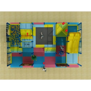 Aire de jeux intérieure commerciale personnalisée pour enfants, avec simulation de caserne de pompiers, jeu de rôle bancaire Wenzhou, jeux d'épicerie et jeux souples - Product Image 6