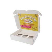 Boîte cadeau en carton ondulé personnalisée pour confiseries avec insert, boîtes d'expédition en carton pour emballage de gâteaux