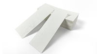 Rollo de papel probado para perfume de aromaterapia con logotipo personalizado, papel de prueba de aroma fragante de doble capa de pulpa virgen para cosméticos