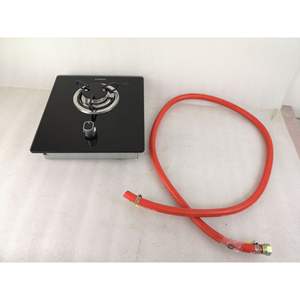 Cuisinière à gaz GR-B001 pour camping-cars et yachts 290*325*70mm Verre trempé avec acier inoxydable Composants et systèmes de camping-car - Product Image 5